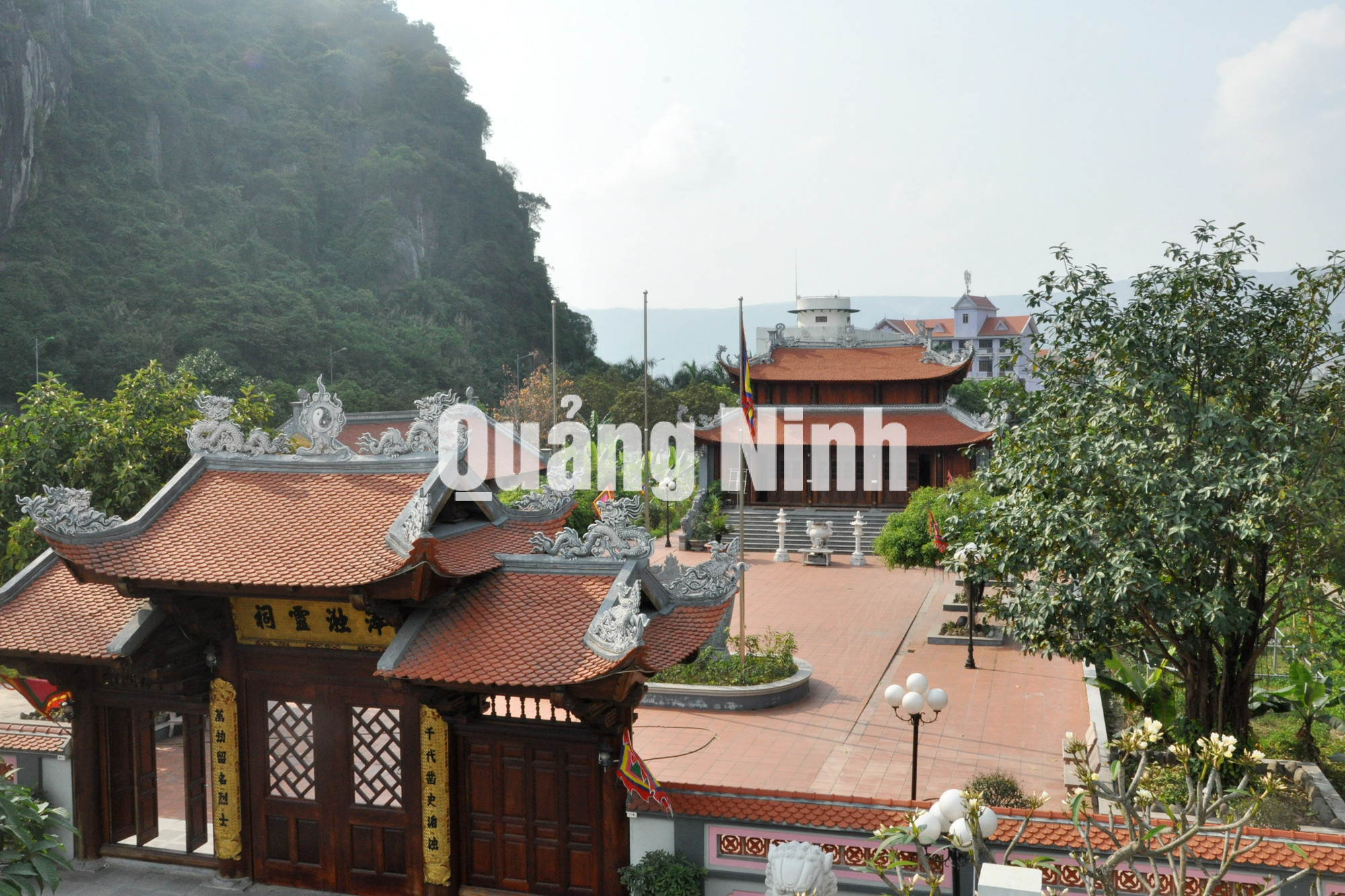 Đền Vũng Đục. Ảnh: Cẩm Thu