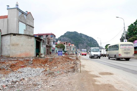 QL18 đoạn đi qua phường Đại Yên, TP.Hạ Long Ảnh minh họa. (nguồn Internet)