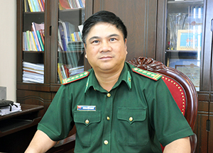 Đại tá Phương Minh Quang, Chính uỷ BĐBP tỉnh.