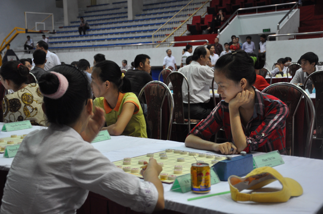 Môn cờ đang được đặt rất nhiều hy vọng sẽ có thành tích tốt tại đại hội lần này.