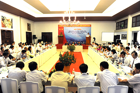 Quang cảnh hội thảo.