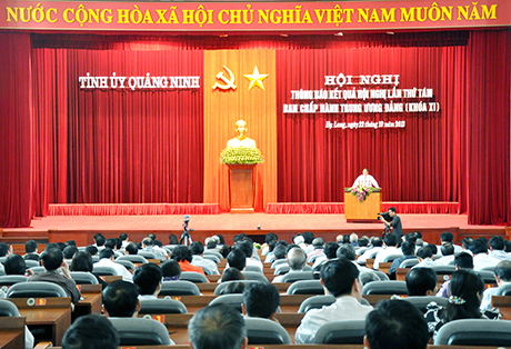 Quang cảnh hội nghị.