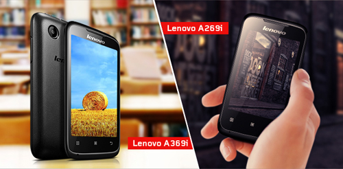 FPT trình làng Lenovo A269i và Lenovo A369i tại Việt Nam.