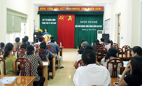 Hội nghị điều phối chương trình phòng, chống HIV/AIDS ghi nhận nhiều ý kiến của các đại biểu tham gia. Ảnh: Hoàng Trình