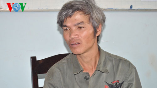 Đối tượng Vy Bế Ngoạt tại cơ quan điều tra.