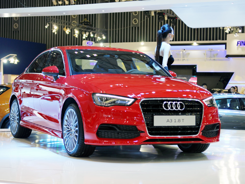 Audi A3 trưng bày tại Việt Nam Motor Show.