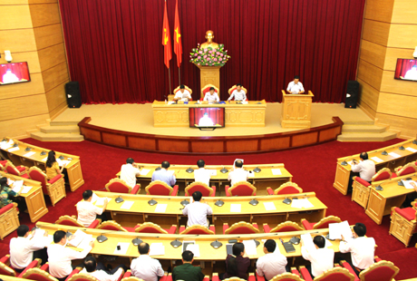 Quang cảnh cuộc họp