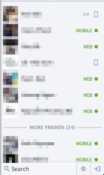Giao diện bản web đang được thử nghiệm trên Facebook.