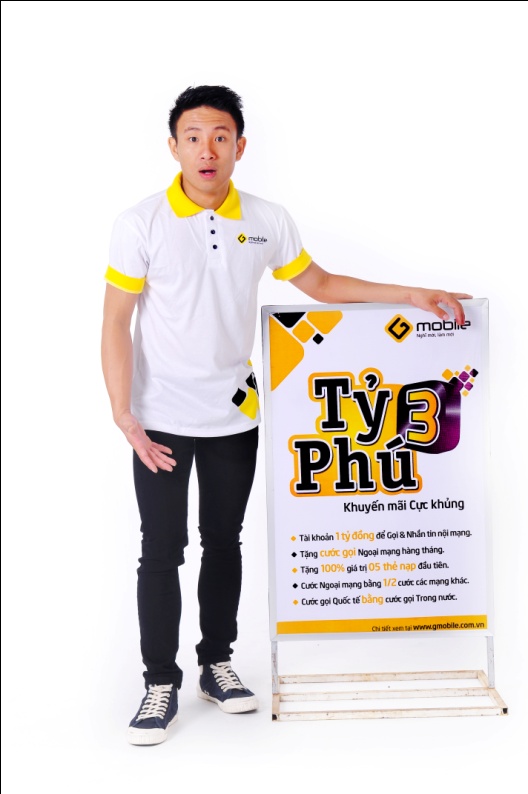 Tỷ phú 3 của Gmobile – Lựa chọn siêu tiết kiệm