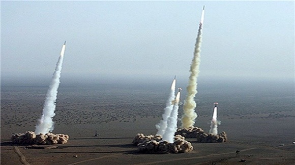 Một cuộc thử nghiệm tên lửa của Iran