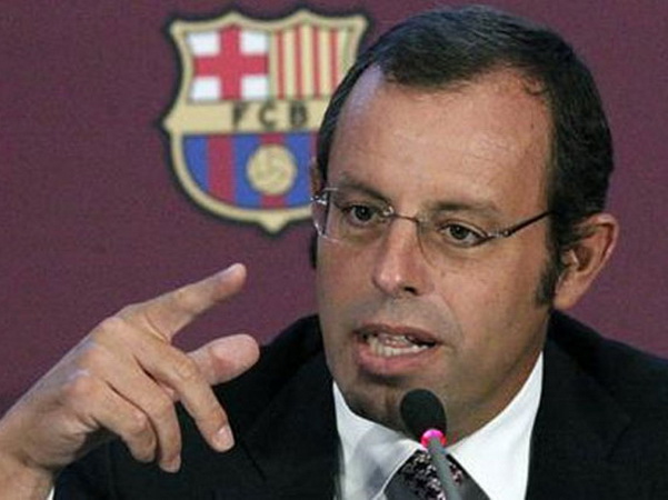 Chủ tịch Barca Sandro Rosell