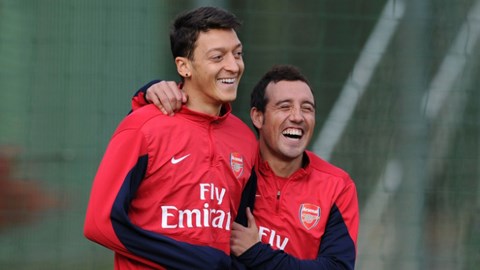 Oezil và Cazorla