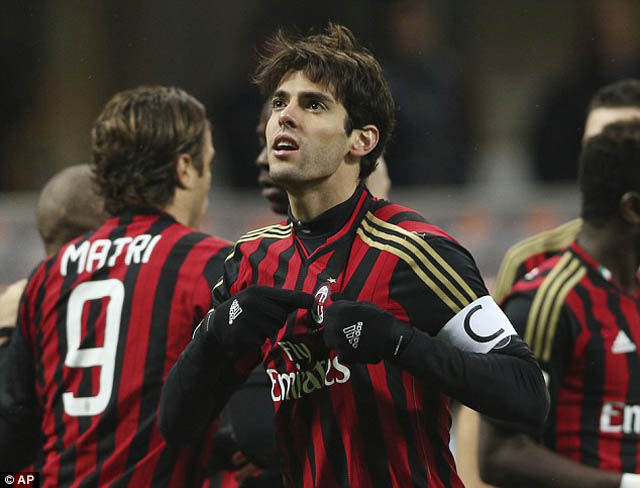 Kaka mang theo niềm hy vọng hồi sinh của Milan