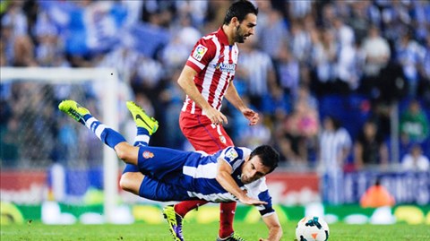 Với việc tung ra những cái tên dự bị như Adrian (trên), Atletico khó có 3 điểm