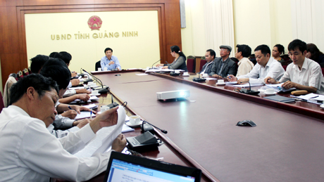 Một buổi tiếp công dân do Chủ tịch UBND tỉnh Nguyễn Văn Đọc chủ trì.