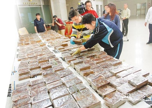 Quá trình phá vụ buôn lậu 230 kg heroin ở Đài Loan