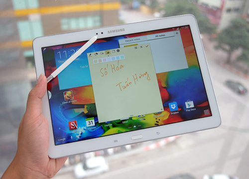 Samsung Galaxy Note 10.1 2014. Ảnh: Tuấn Hưng.