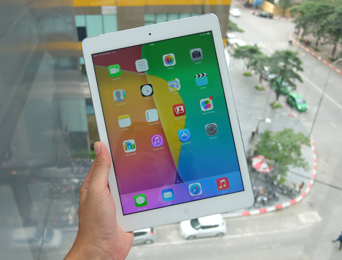 iPad Air. Ảnh: Tuấn Hưng.