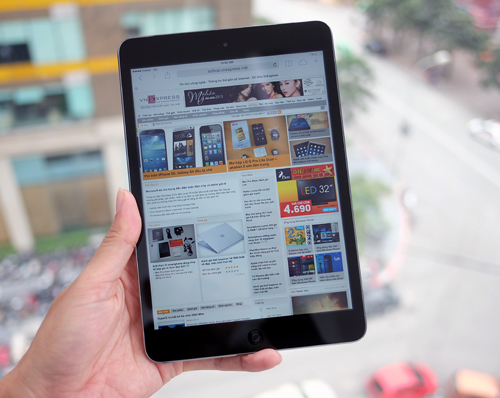 iPad Mini Retina. Ảnh: Tuấn Hưng.