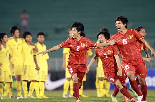 Các cô gái VN tiếp tục chinh phục ở SEA Games 27.