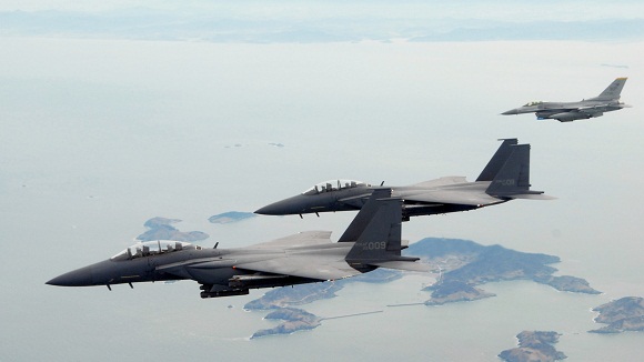 Máy bay chiến đấu F-15K của Hàn Quốc