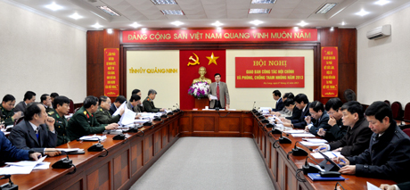 Đồng chí Nguyễn Đức Long, Phó Bí thư Tỉnh ủy, Chủ tịch HĐND tỉnh kết luận tại hội nghị.