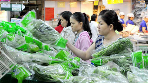 Nhu cầu tiêu thụ rau an toàn tại TP HCM rất cao (Ảnh:Motthegioi)