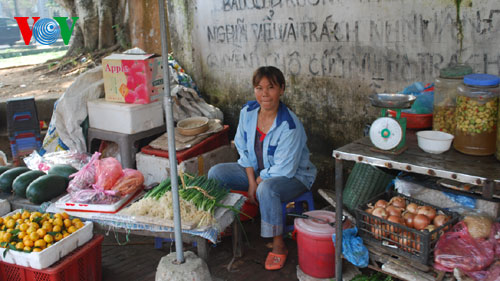 Mỗi mớ rau thơm, cọng hành ở chợ lại có thêm một mức giá mới! (ảnh V.H)