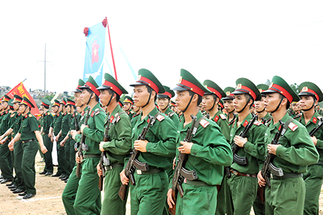 Tuổi trẻ LLVT tỉnh tham gia hội thao quân sự - quốc phòng địa phương năm 2013.