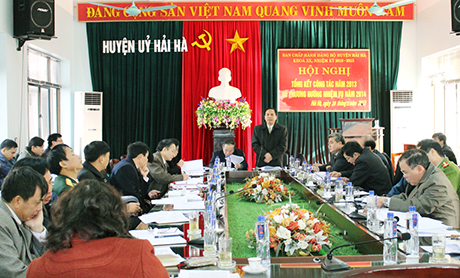 Quang cảnh buổi Hội nghị.