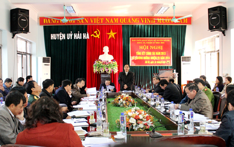Quang cảnh hội nghị.