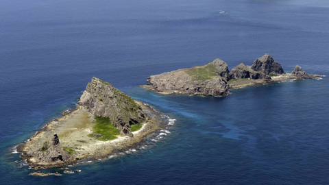 Senkaku/Điếu Ngư-taamm điểm gây căng thẳng Trung-Nhật (Ảnh: Kyodo)