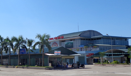 Chợ trung tâm Hải Hà.