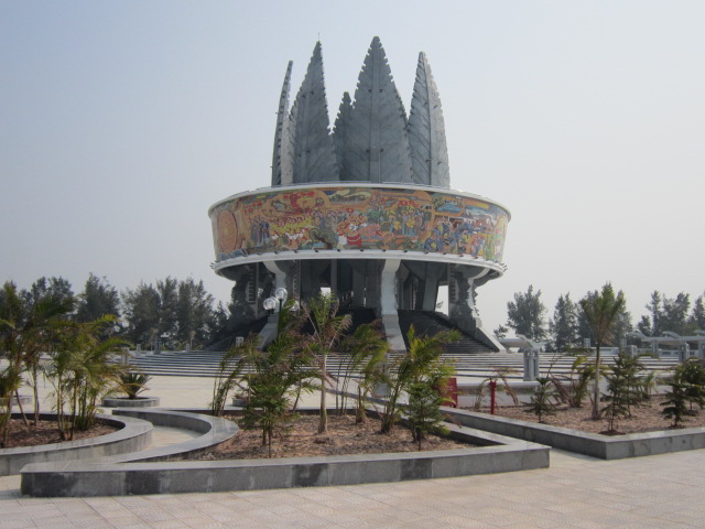 Cụm thông tin cổ động biên giới Sa Vĩ.