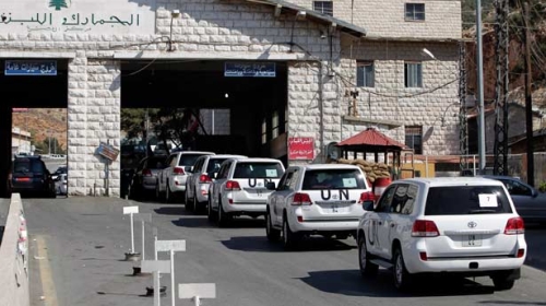 Các chuyên gia Liên Hợp Quốc tiến vào Syria để xử lý số vũ khí hoá học ở nước này (Ảnh AP)