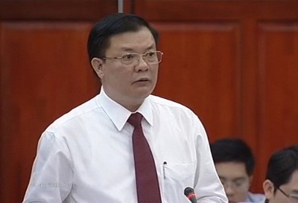 Bộ trưởng Tài chính Đinh Tiến Dũng (ảnh TBTC)