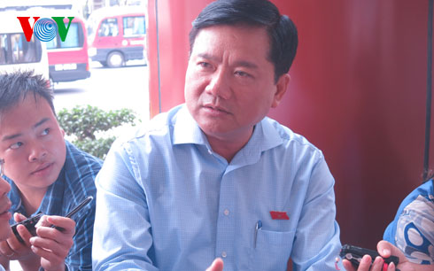 Bộ trưởng Giao thông Vận tải Đinh La Thăng.