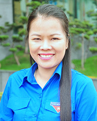 Đồng chí Vũ Thị Diệu Linh, Phó Bí thư Tỉnh Đoàn.