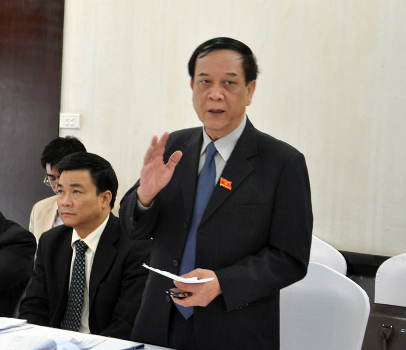 ĐB Đỗ Thông (Tổ Đông Triều-Móng Cái) đề nghị tỉnhcần tập trung xây dựng cửa hàng OCOP tại các địa phương có điều kiện mặt bằng gần đường quốc lộ