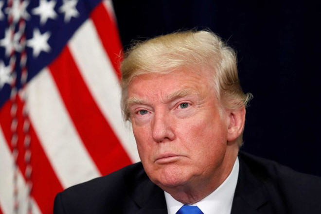 Tổng thống Mỹ Donald Trump. Ảnh: Reuters.