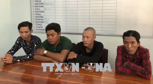 Các đối tượng có liên quan đến vụ án bị triệu tập đến cơ quan công an.