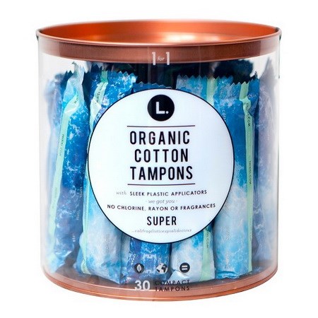 Một sản phẩm tampon hữu cơ. (Nguồn: Target)