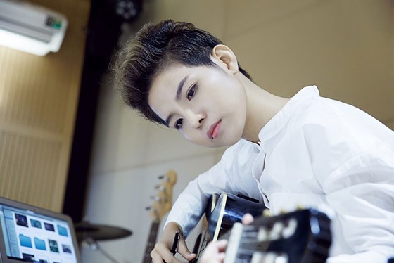 Nữ ca sĩ Vũ Cát Tường.