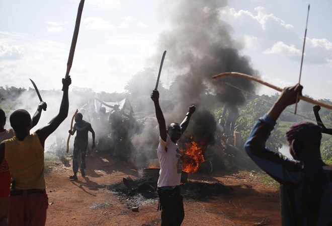 Bạo lực ở Cộng hòa Trung Phi. (Nguồn: Reuters)