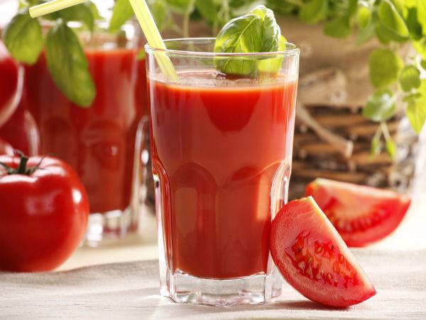 Nước ép cà chua tươi