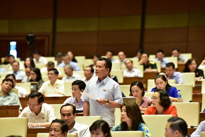 Đại biểu Bùi Sĩ Lợi. Ảnh VGP/Nhật Bắc