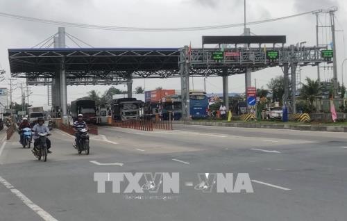 Trạm thu phí BOT Cần Thơ – Phụng Hiệp (Cần Thơ). Ảnh: Thanh Sang/TTXVN