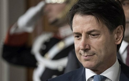 Ông Giuseppe Conte. Ảnh: AP