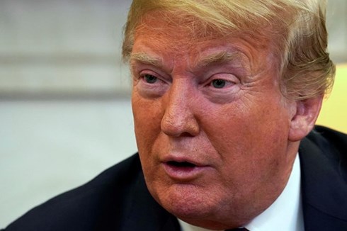 Tổng thống Mỹ Trump. Ảnh: Reuters.