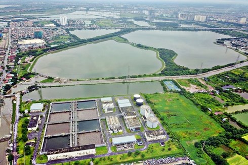 Khu đô thị Gamuda City được đối ứng sau khi Gamuda Land thi công xây dựng Nhà máy nước Yên Sở (Ảnh minh họa: KT)